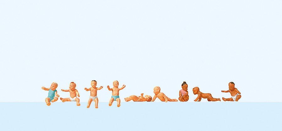 Preiser  10529 - Babies  H0