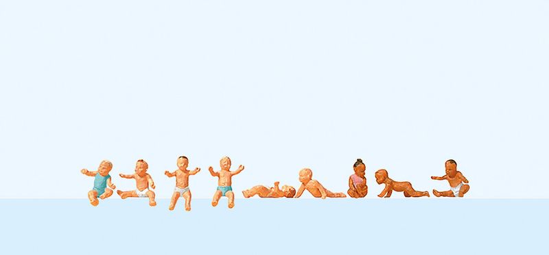 Preiser  10529 - Babies  H0