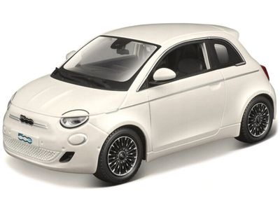 Bburago 1:43 - Fiat 500e, wit, 2021 Limited Edition