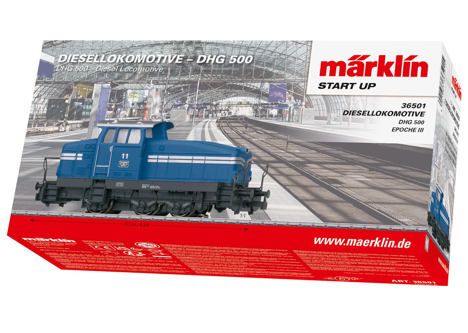Märklin Start up  36501 - Diesellocomotief DHG 500 H0