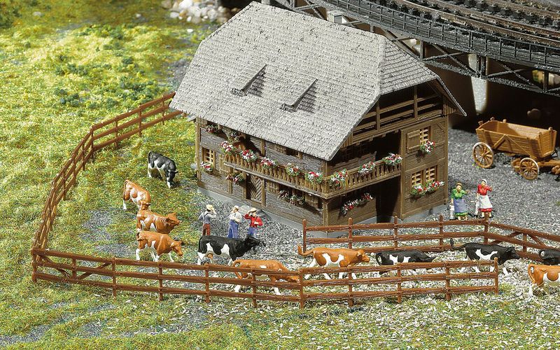 Faller 180408 - Bonanza-omheining, 1341 mm H0