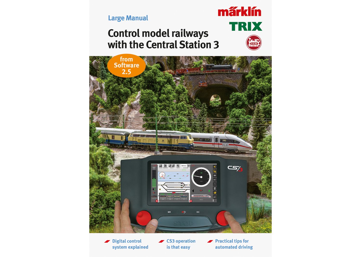 Märklin 3094 - Modelspoor naslagwerk: "Digitaal rijden met het Märklin Central Station 3"