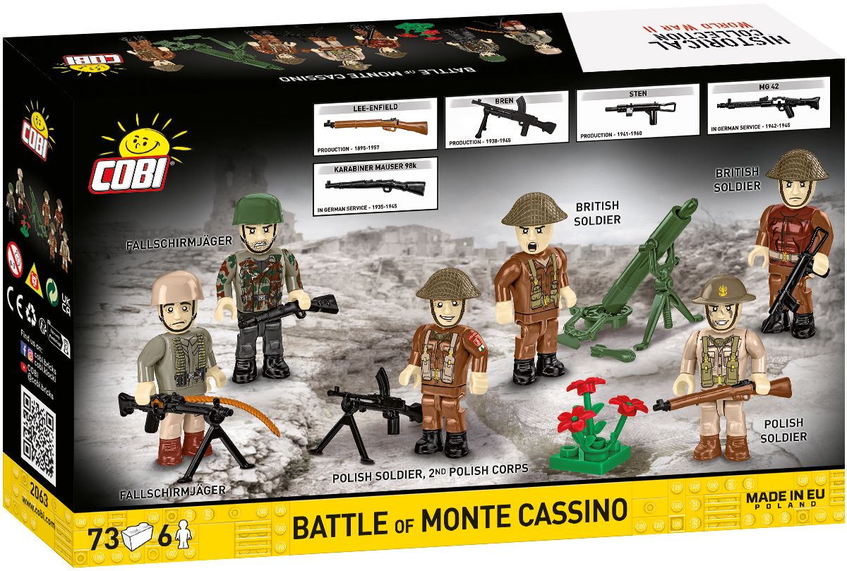 Cobi 2063 - BATTLE OF MONTE CASSINO