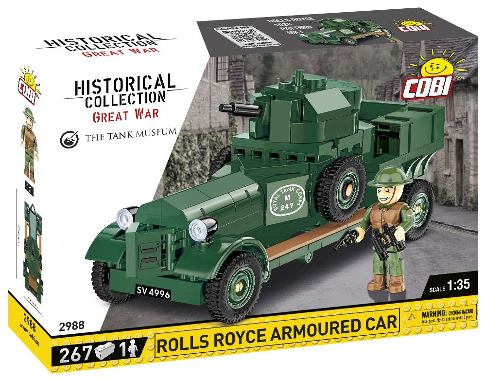 Cobi 2988 - ROLLS ROYCE ARMORED CAR