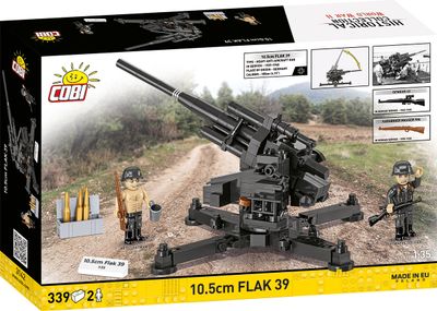 Cobi 3142 - 10,5 CM FLAK 39