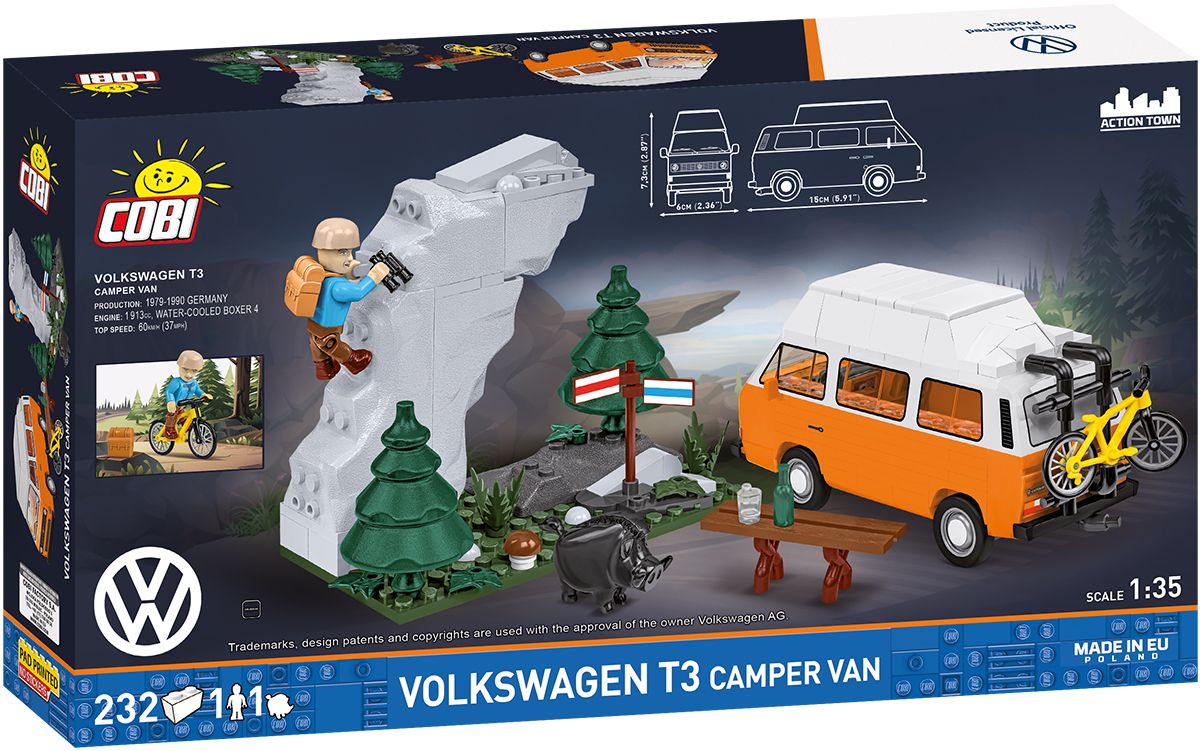 Cobi 24638 - VW T3 CAMPER VAN