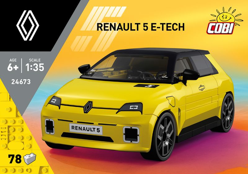 Cobi 24673 - 5 E-TECH YELLOW