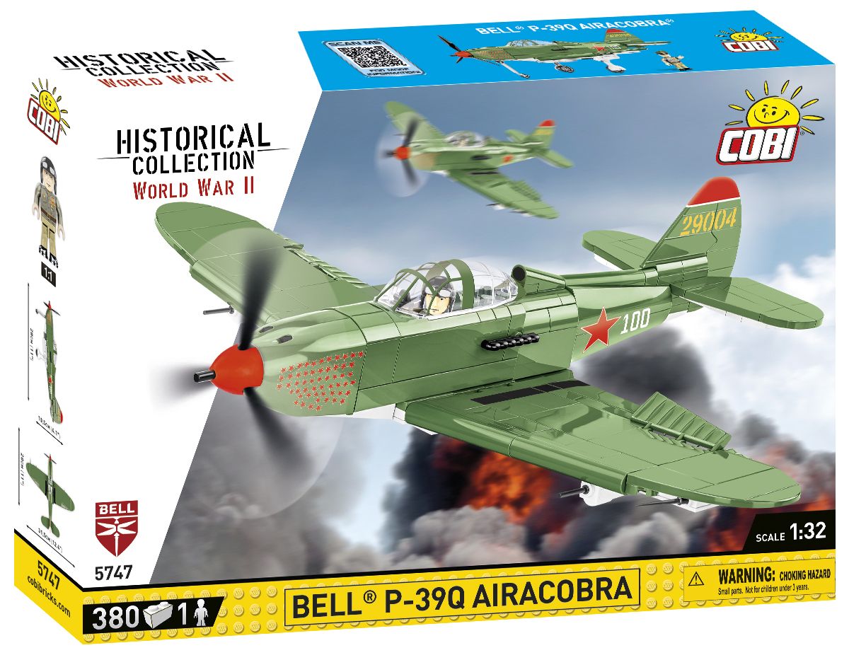 Cobi 5747 - BELL P-39Q AIRACOBRA SOVIET-MAJOR