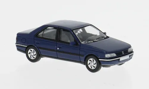 PCX 1:87 - Peugeot 405, dunkelblau, 1987 1:87