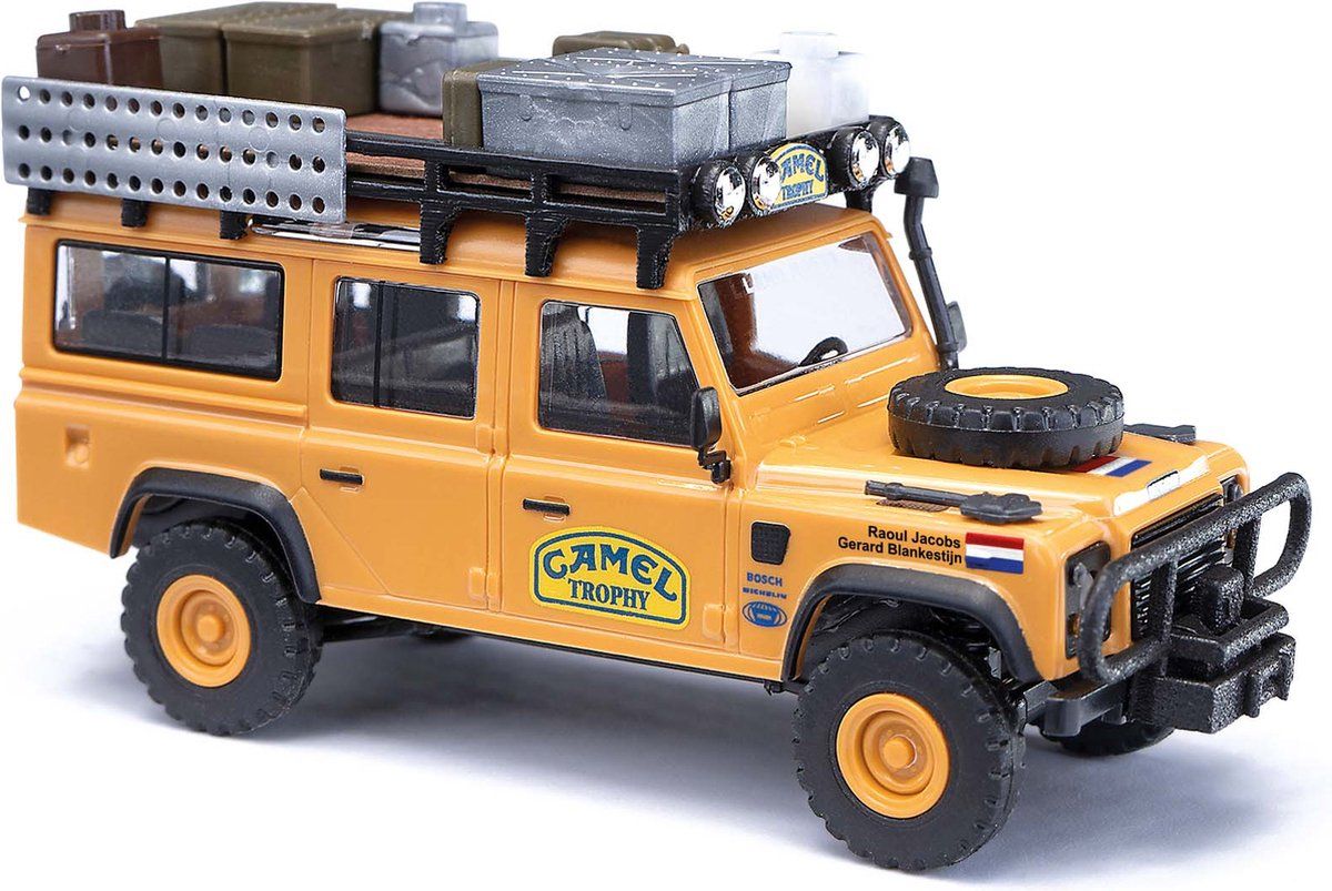 Busch 1:87 - Land Rover Defender Camel Trophy 1989 Holland