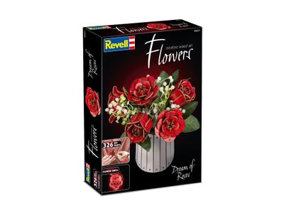Revell 00631 - Dream of Roses, houten bloemen