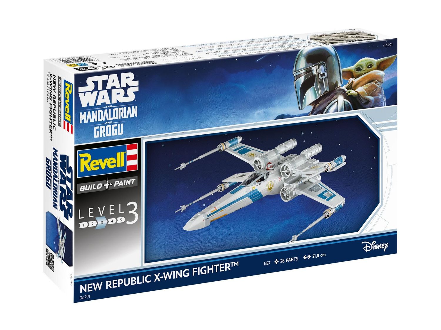Revell 06791 - The Mandalorian: New Republic X-Wing Fighter 1:57