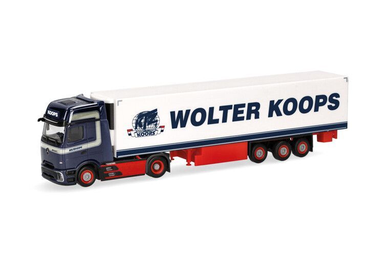 Herpa  1:87 - Mercedes Benz Actros L ProCabin G. K.Sz. Wolter Koops (NL)