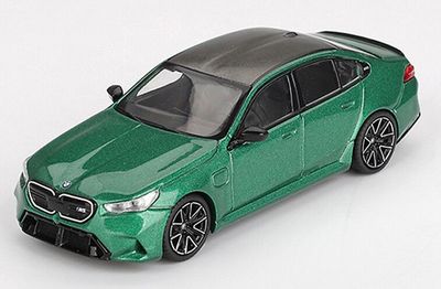 Mini GT  1:64 - BMW M5 (G90) '24, groen met. (Isle of man green)