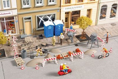 Auhagen 41 694 - Bouwplaats-set H0
