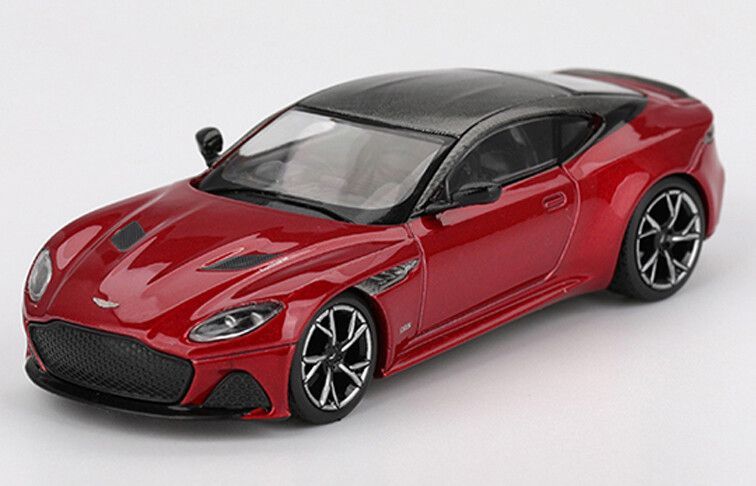 Mini GT  1:64 - Aston Martin DBS '23, rood (Hyper red)