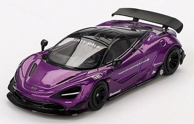 Mini GT  1:64 - McLaren 720S LB Works '20, paars