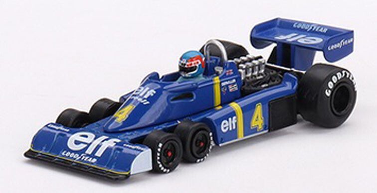 Mini GT  1:64 - Tyrrell P34 #4 Patrick Depailler Swedish GP '76 2nd