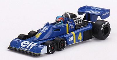 Mini GT  1:64 - Tyrrell P34 #4 Patrick Depailler Swedish GP '76 2nd