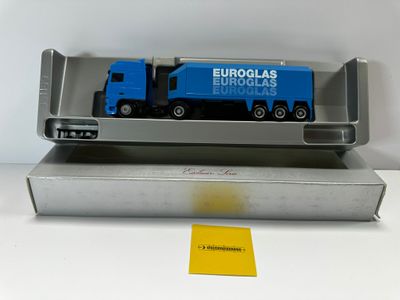 Herpa 1:87 - DAF 95XF met Euroglas oplegger