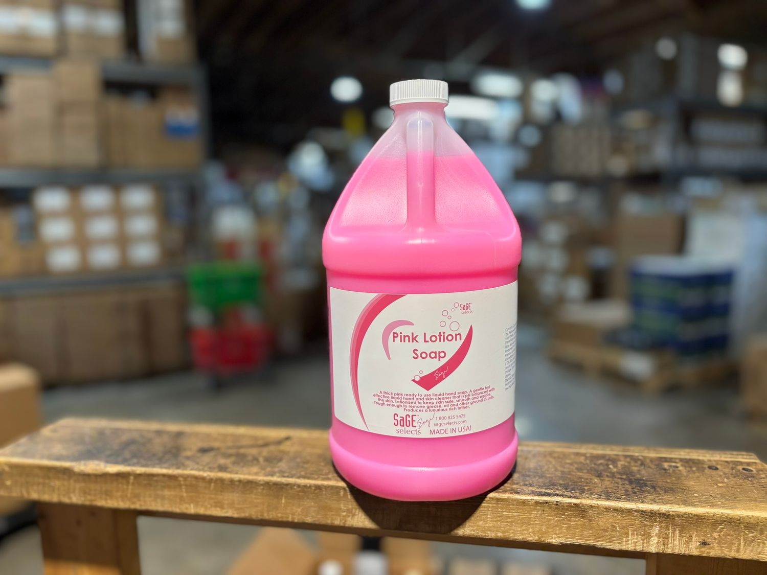 Pink Lotion Soap