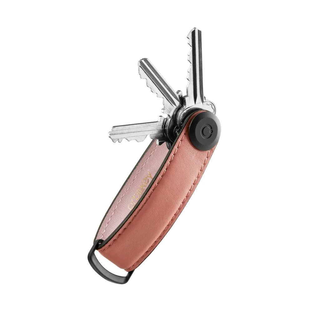 Orbitkey 2.0 Key Organizer, Leather Cotton Candy