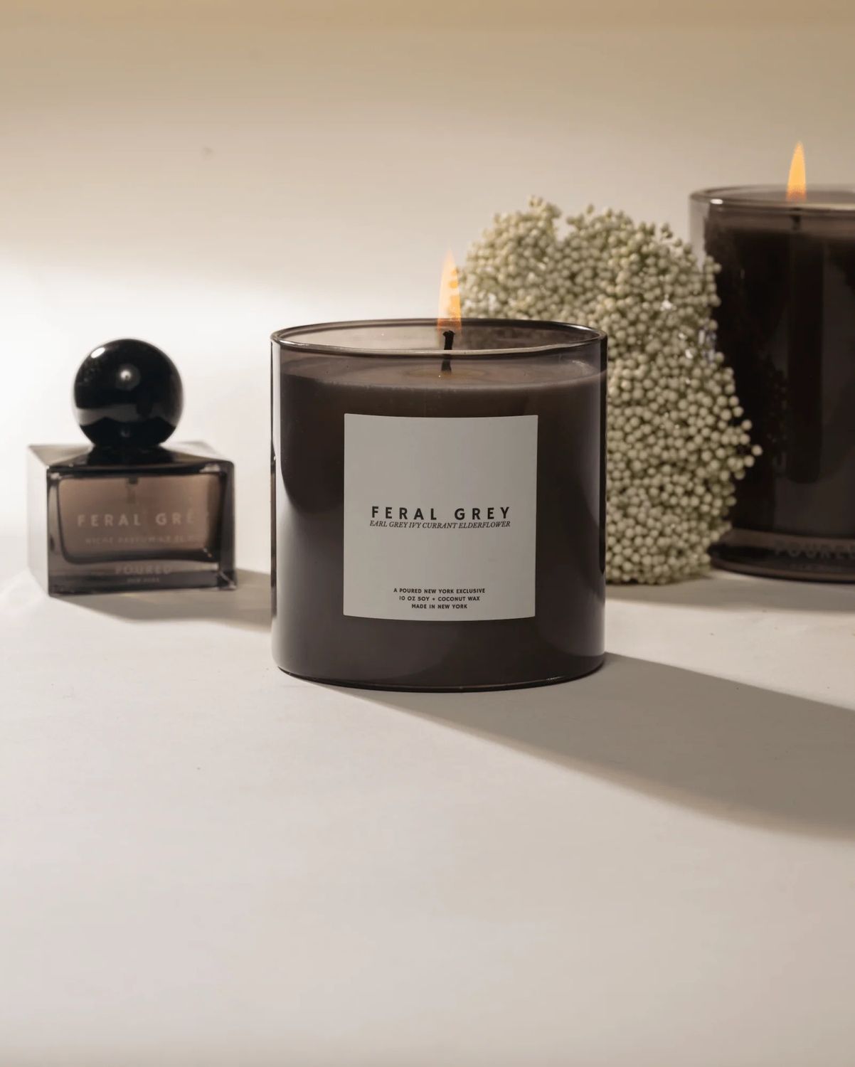 Feral Grey 10 Candle