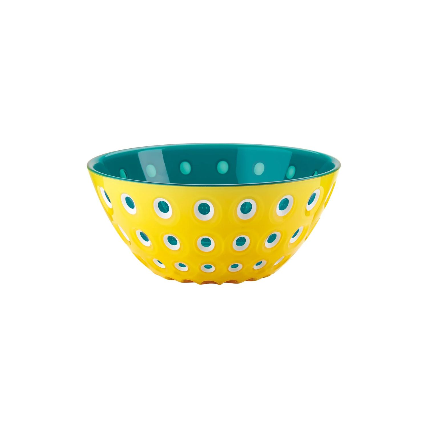 Le Murrine Bowl, Yellow and Teal, Large