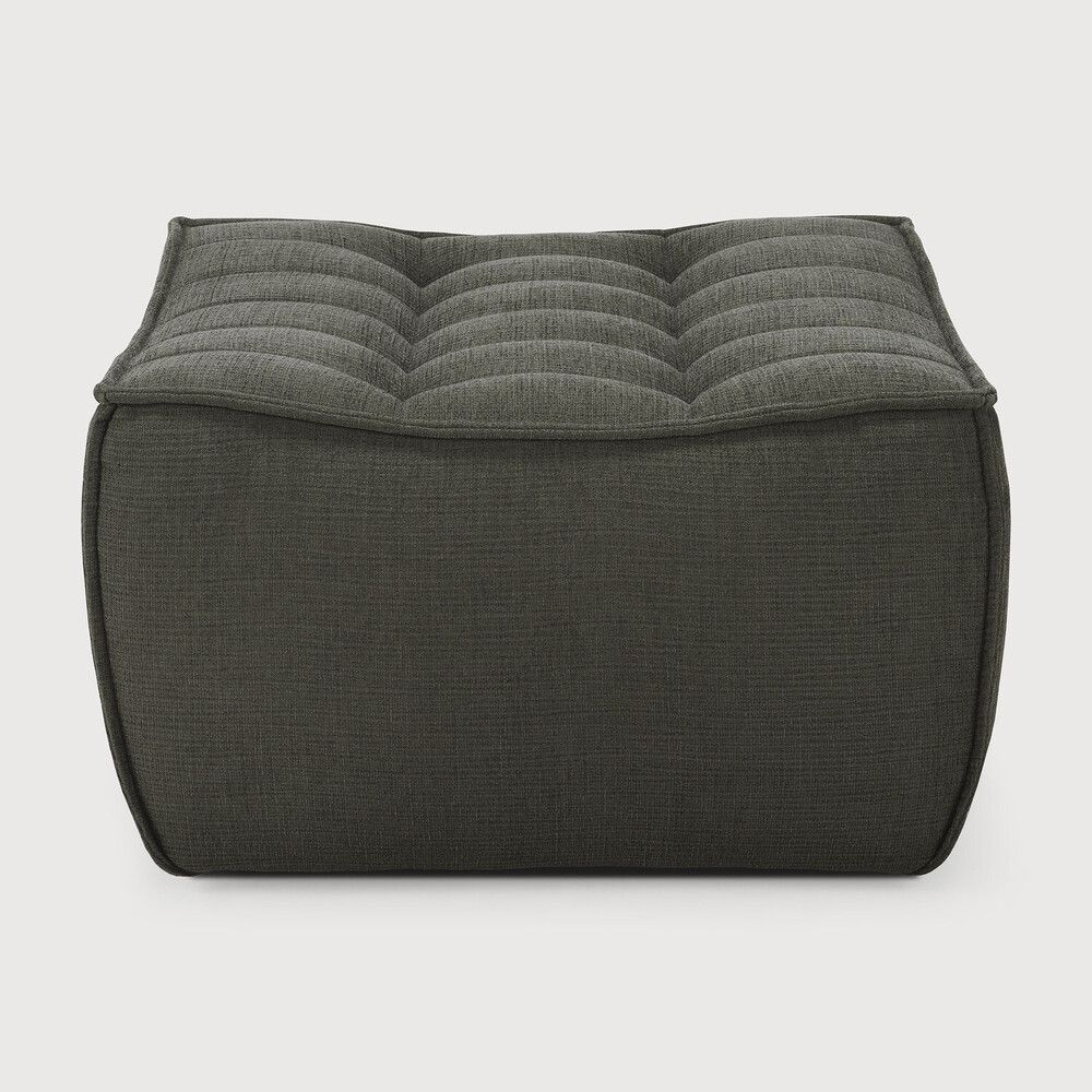 N701 footstool - Moss Eco fabric