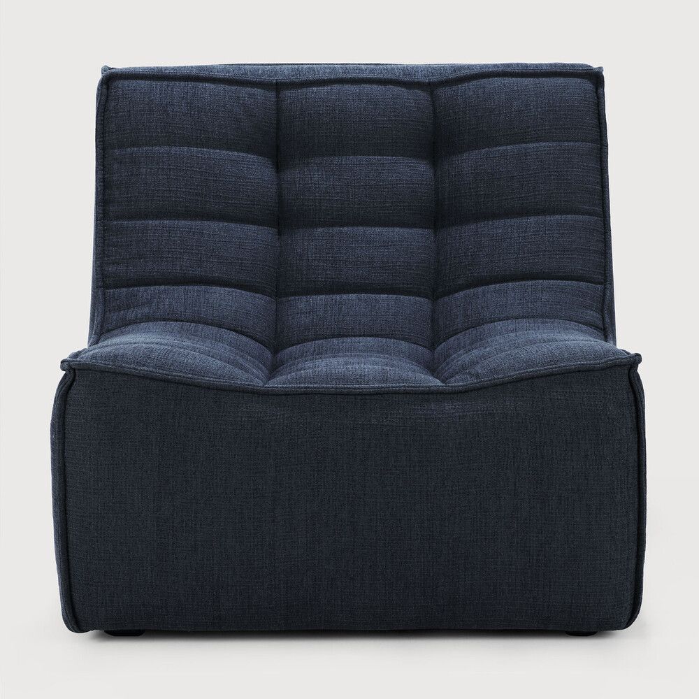 N701 modular sofa - Graphite Eco fabric - 1 seater