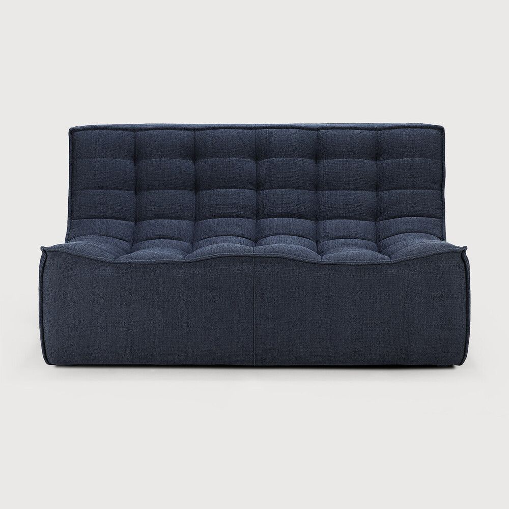 N701 modular sofa - Graphite Eco fabric - 2 seater