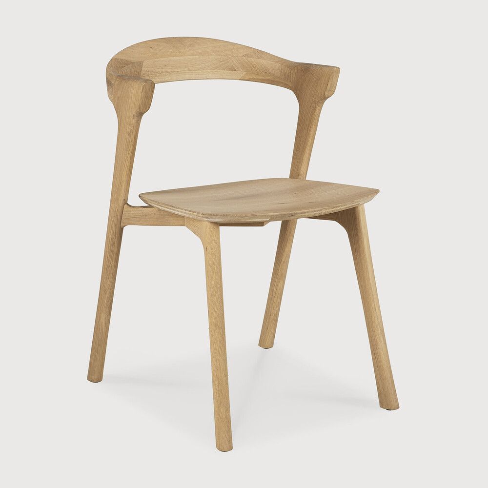 Bok dining chair - oak, 19.5 x 21.5 x 30