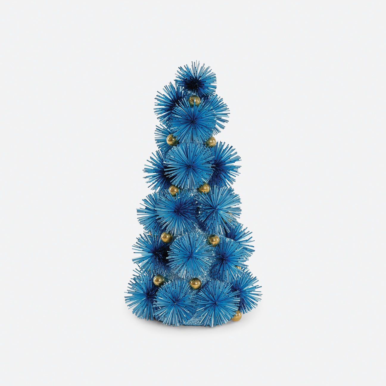 Festive Fiber Blend Decorative Tree Blue