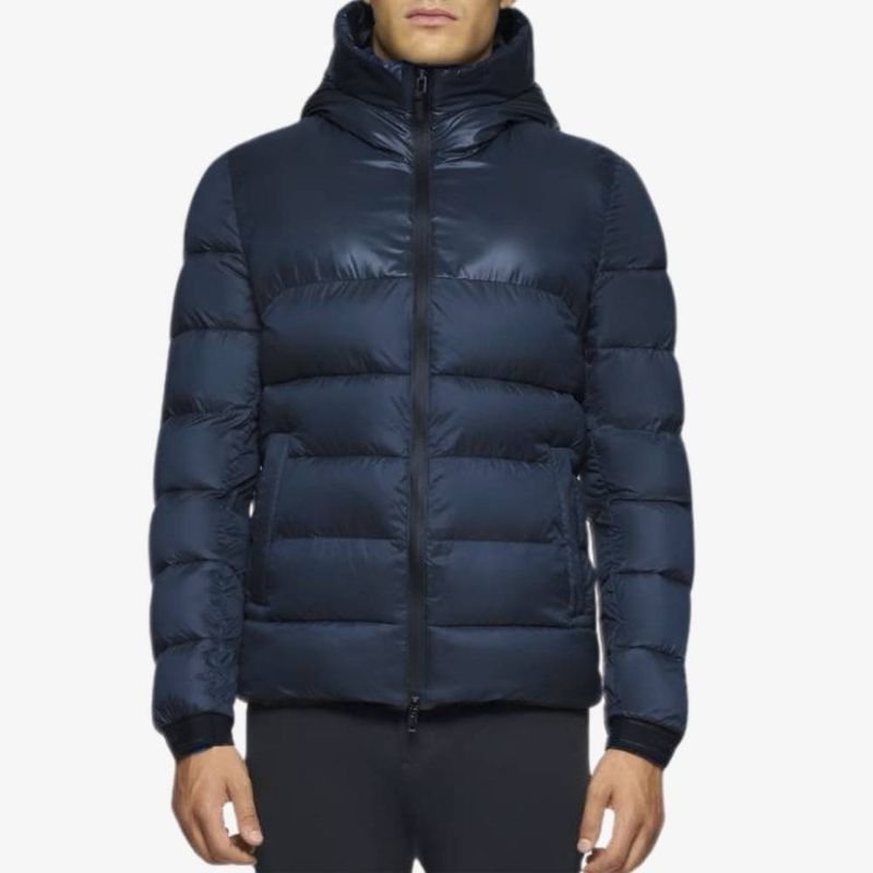 PIUMINO CORTO CON CAPPUCCIO