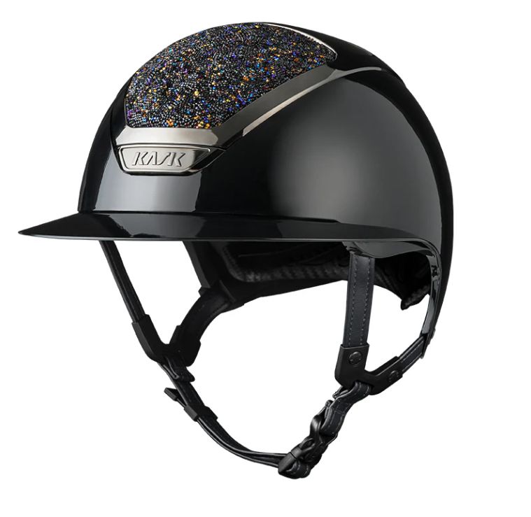 KASK STAR LADY PURE SHINE MIDNIGHT BLACK/VOLCANO