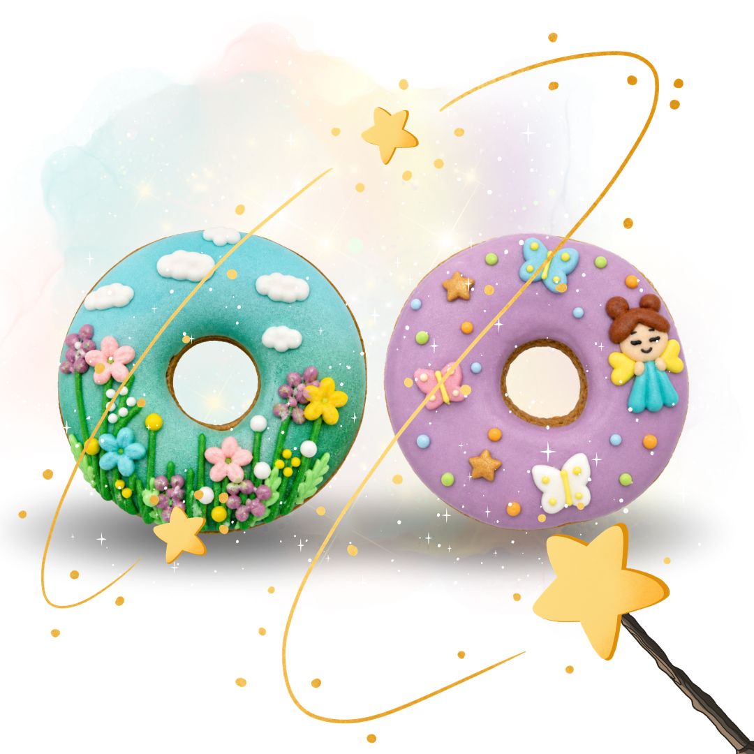 DONUTS WITH ICING CANDY HORSE RAINBOW WORLD 2 PZ