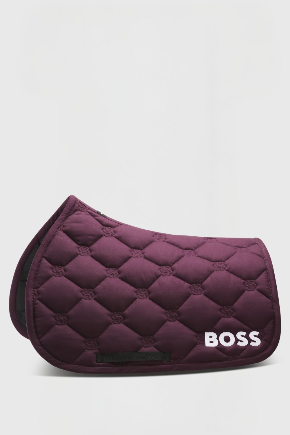 SET SOTTOSELLA + CUFFIA BOSS EQUESTRIAN DEEP PURPLE FULL