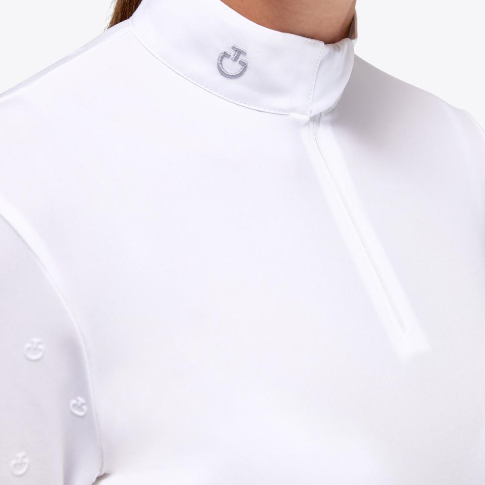 POLO CONCORSO DONNA BRUSHED JERSEY CAVALLERIA TOSCANA