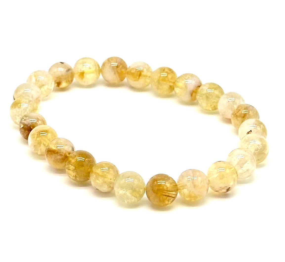 Citrine 8MM Crystal Bracelet