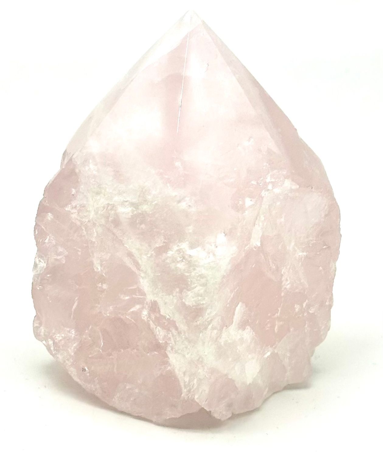 Rose Quartz Raw Semi Polished