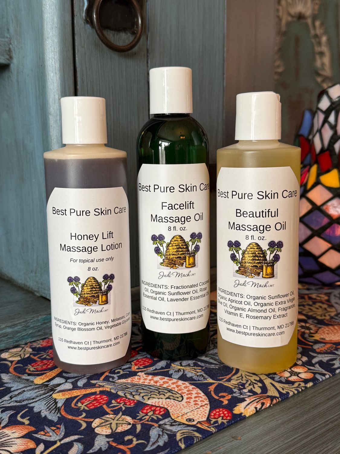 Honey Facelift Massage Protocol Set (8 oz. bottles) Honey Facelift Massage Protocol Set (8 oz. bottles)