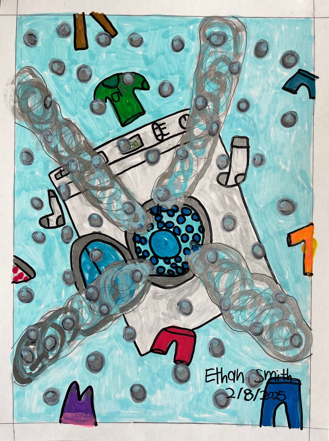 Washing Machine Gone Wild