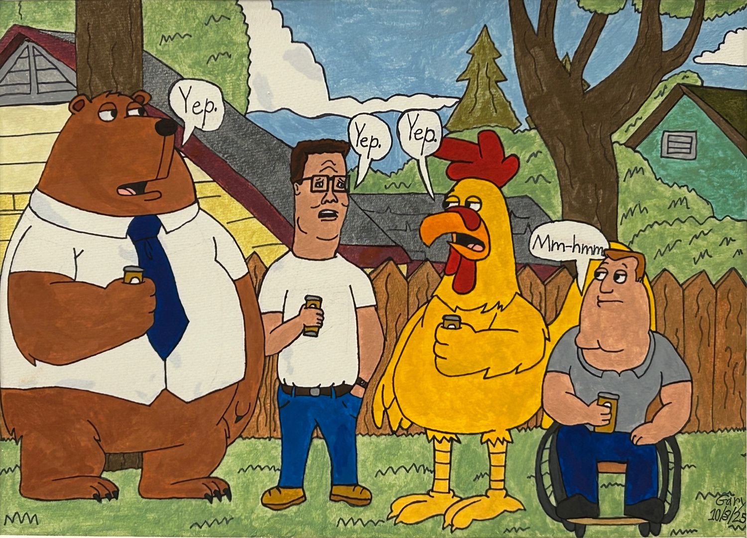 Hank Hill Has Smart Decent Friends