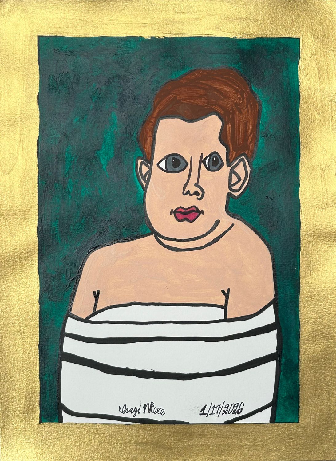 Portrait of a Baby Boy