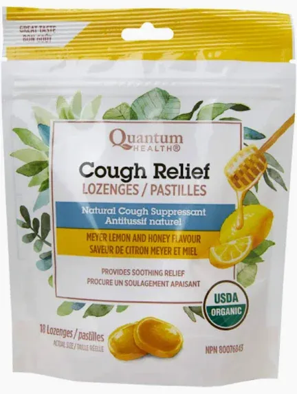 Cough Relief Lemon (Quantum), 18loz