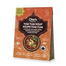 Tom Yum Soup Paste Org (Cha's), 55g