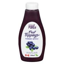 Wild Blueberry - Fruit Toppings (Superfruit Puree), 250ml