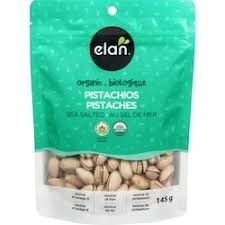 Pistachios Salted Org (Elan), 145g