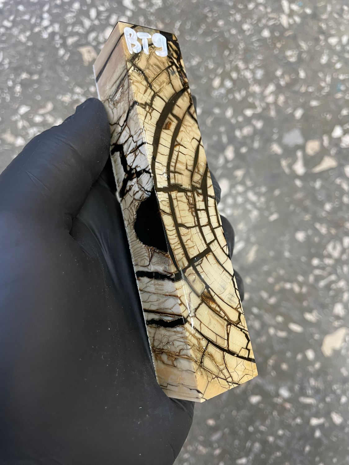 Mammoth tusk block stabilized penblank 5.03-0.98-0.98 inch BT9