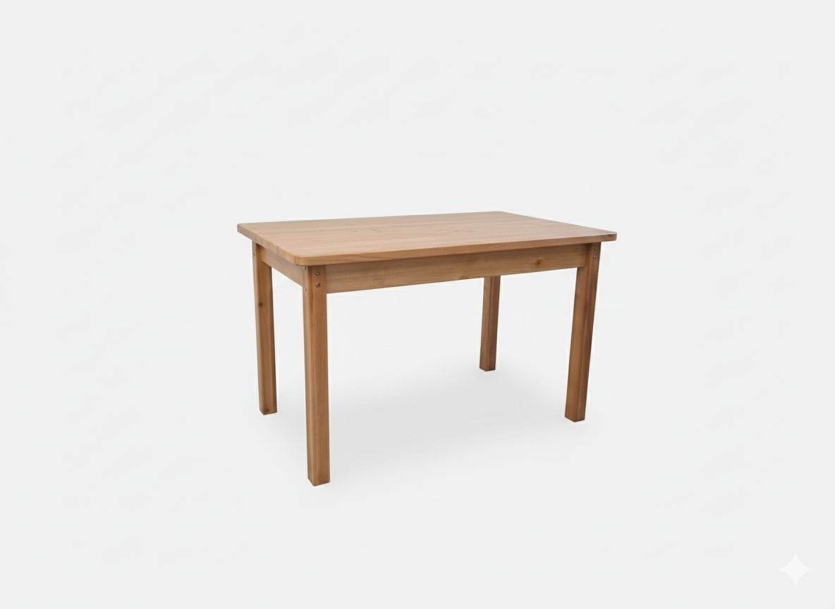 Solid wood dining table, length 140 cm, width 60 cm or 70 cm, or 80 cm, or 90 cm Various finishes. Manx Mēbeles, Jelgava